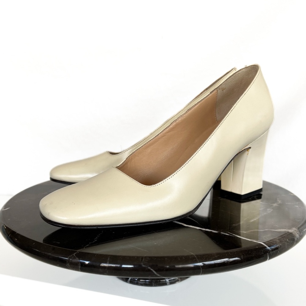 Calvin Klein Winter White Heels 6